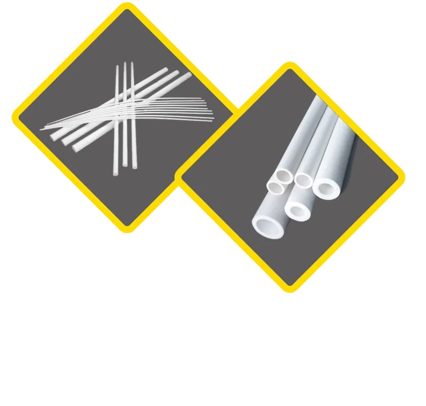 PTFE Ram Extruded Rods